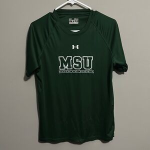 Under Armour Green MSU T-Shirt